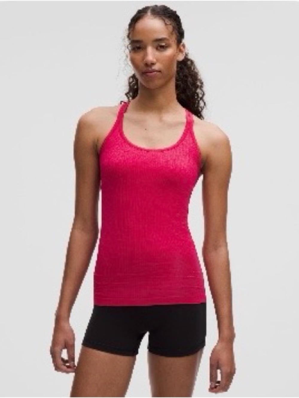 Lululemon Ebb to Street Tank Light Support,
B/C Cup
Pink Dragonfruit
Size 12